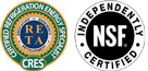 Industry certifications: RPA, CRES, and NSF Independently Certified